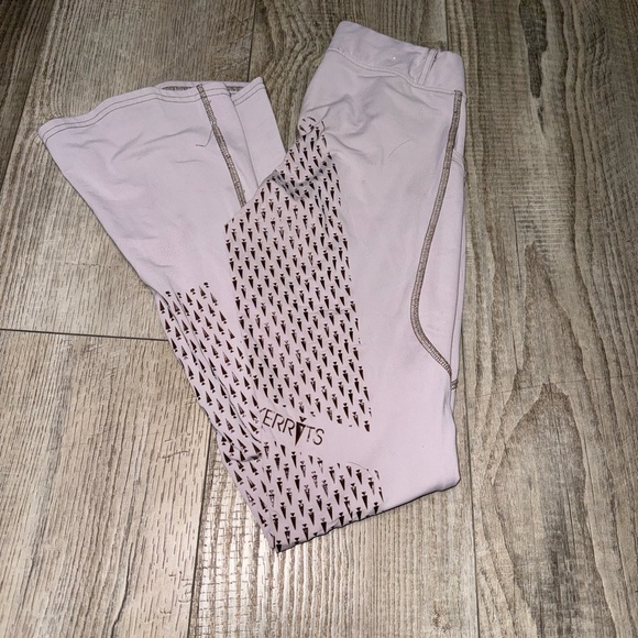 Kerrits Women’s Mobility Breeches Full Leg Equestrian Pants flare light brown M - Picture 7 of 10